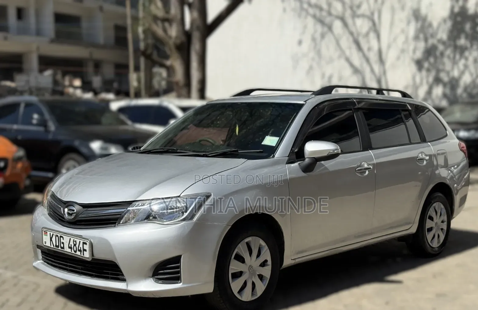 Toyota Corolla Fielder 2014 Silver