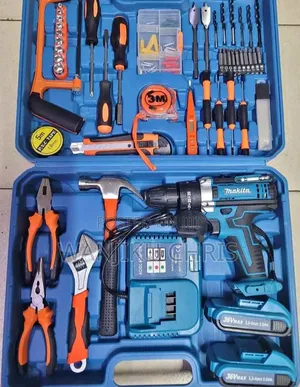 Rechargeable Makita Cordless Drill Set With Accessories 36V