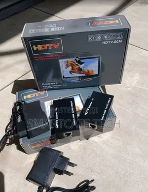 HDMI to RJ45 Extender 60M Cat5/Cat6 Video Transmission Kit Copy