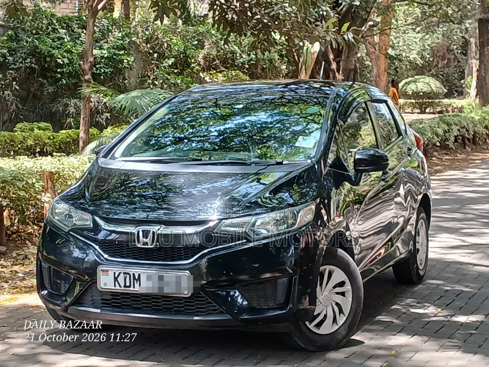 Honda Fit 2016 Black
