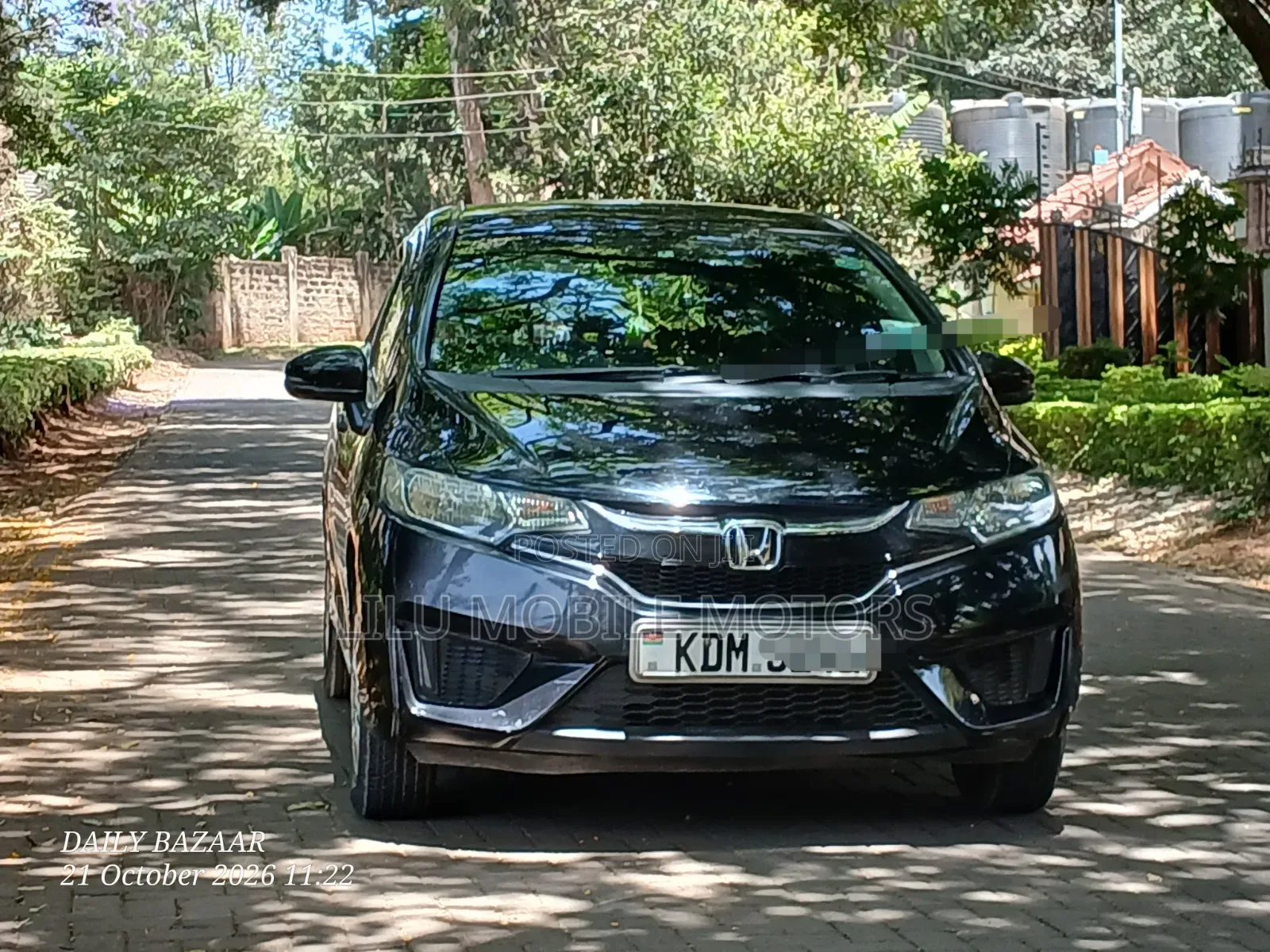 Honda Fit 2016 Black