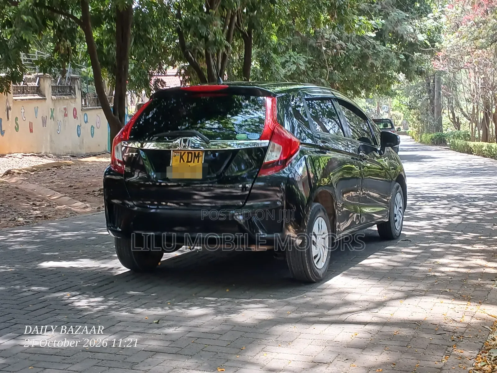 Honda Fit 2016 Black