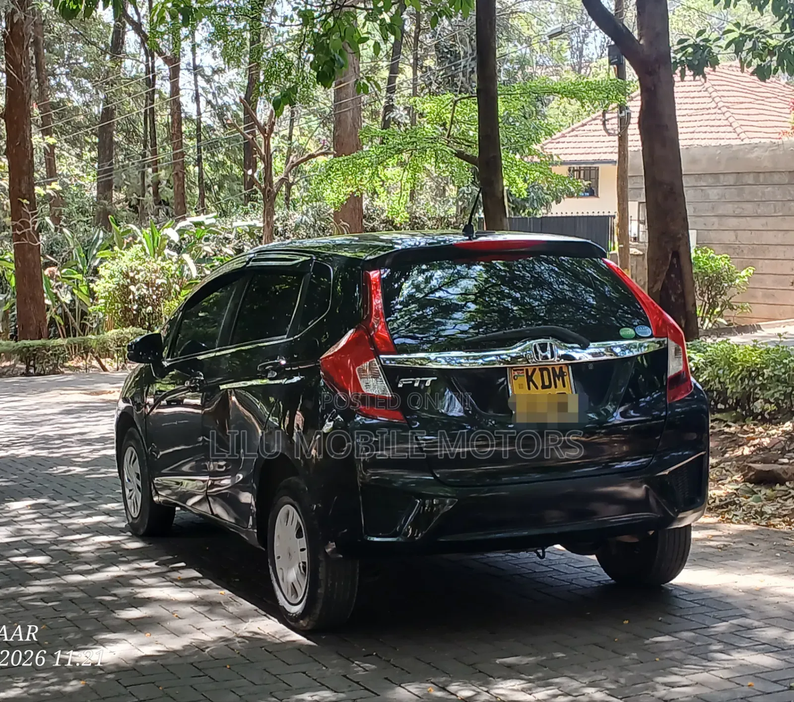 Honda Fit 2016 Black