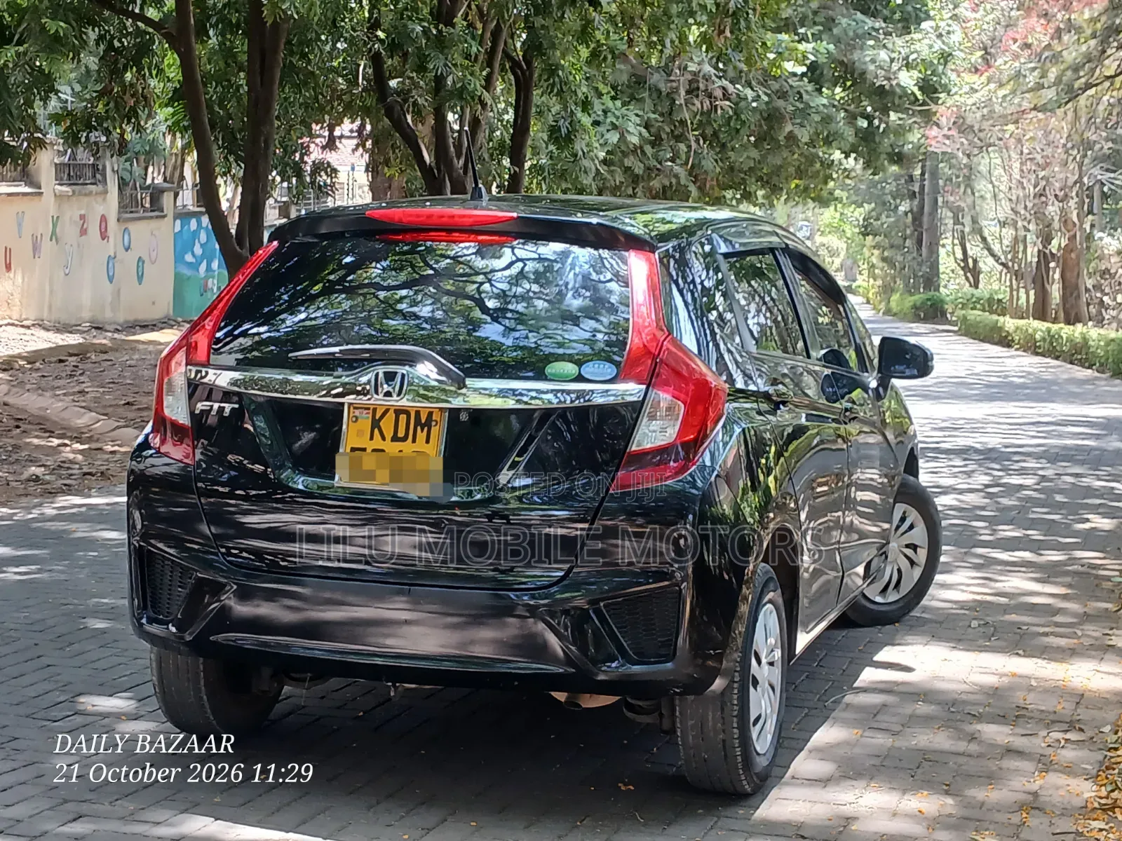 Honda Fit 2016 Black