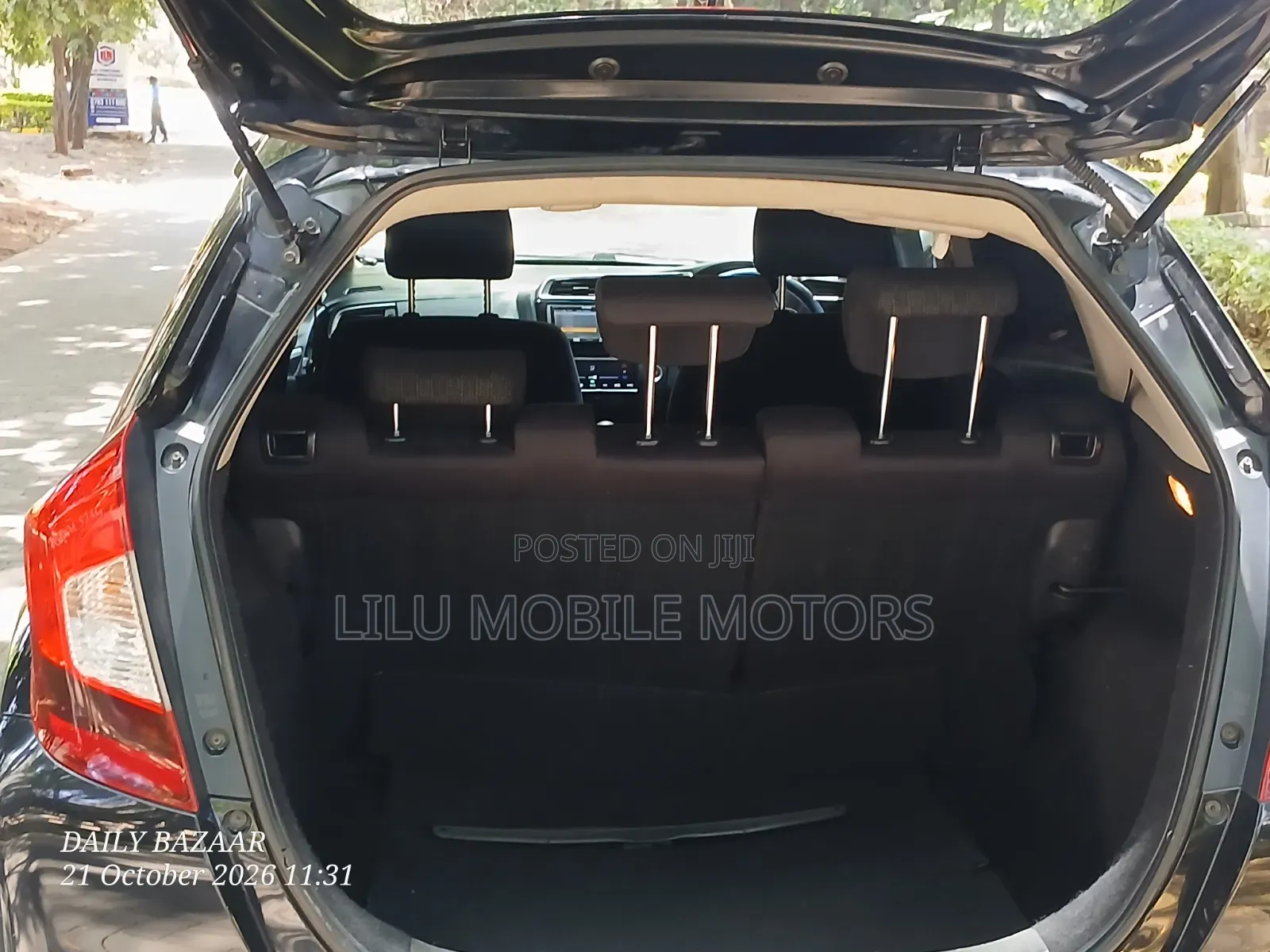 Honda Fit 2016 Black