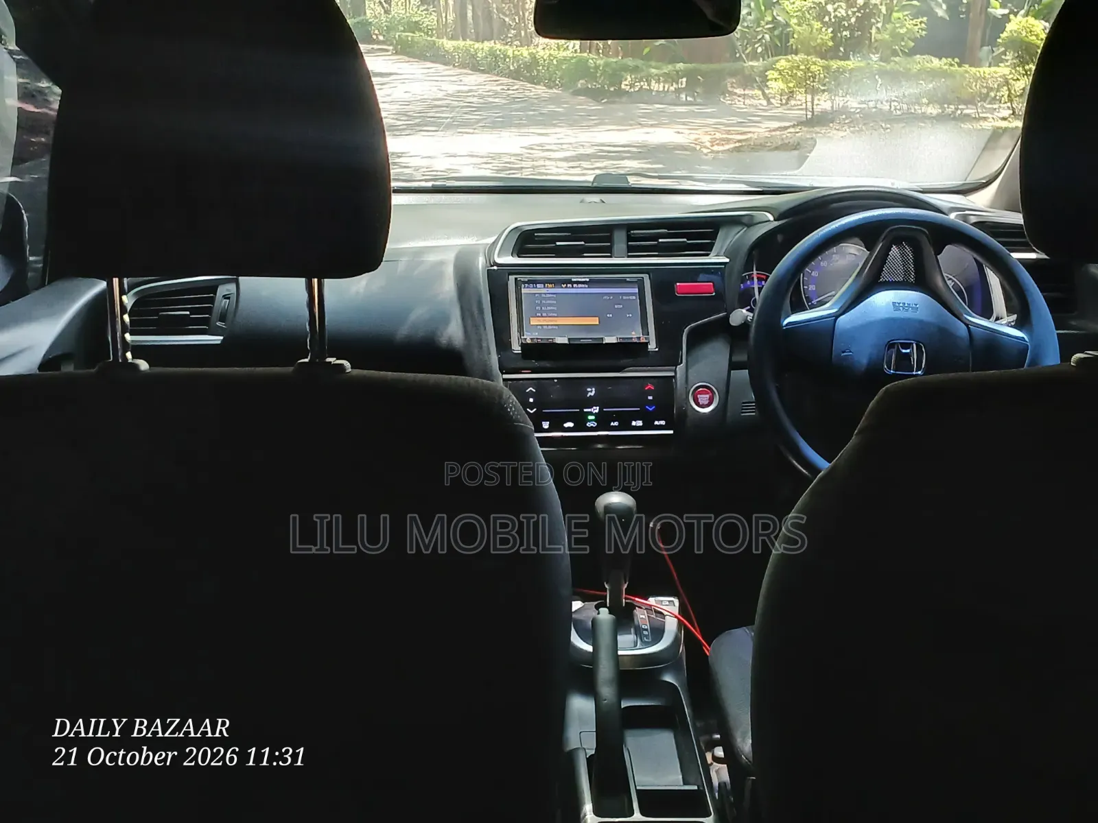 Honda Fit 2016 Black