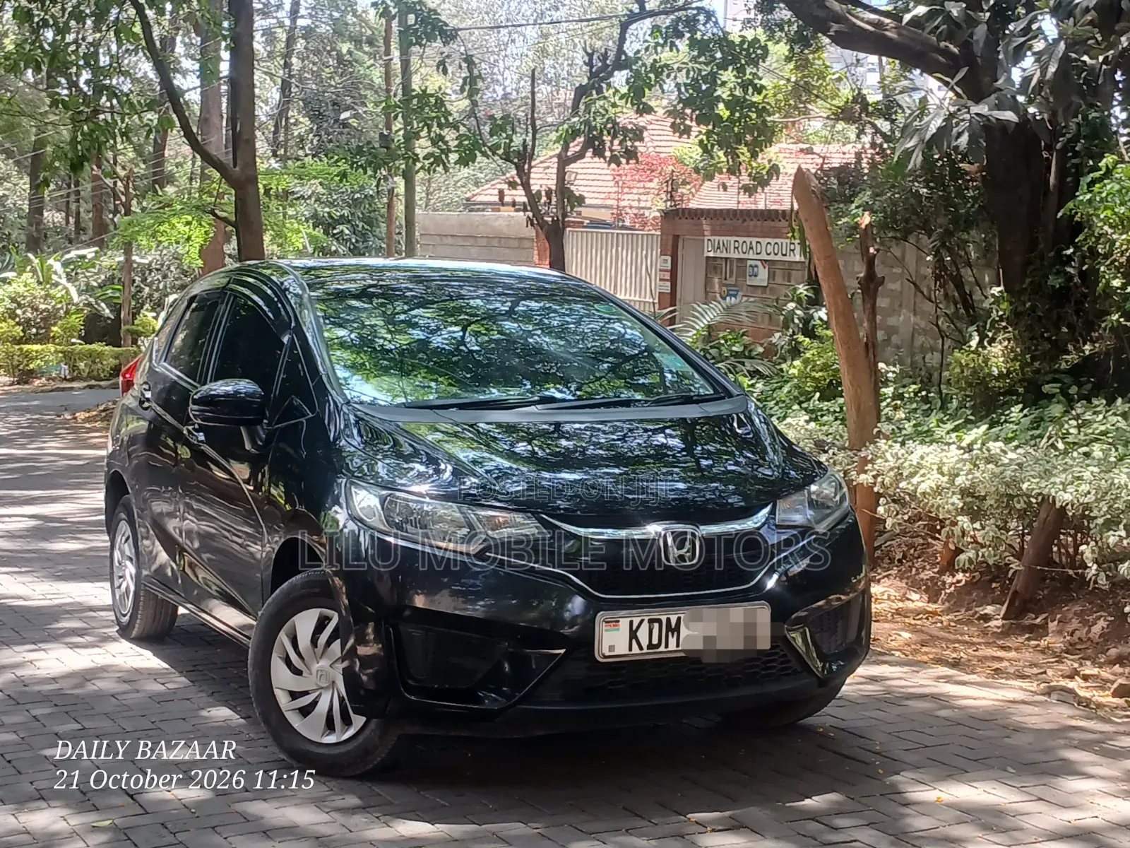Honda Fit 2016 Black