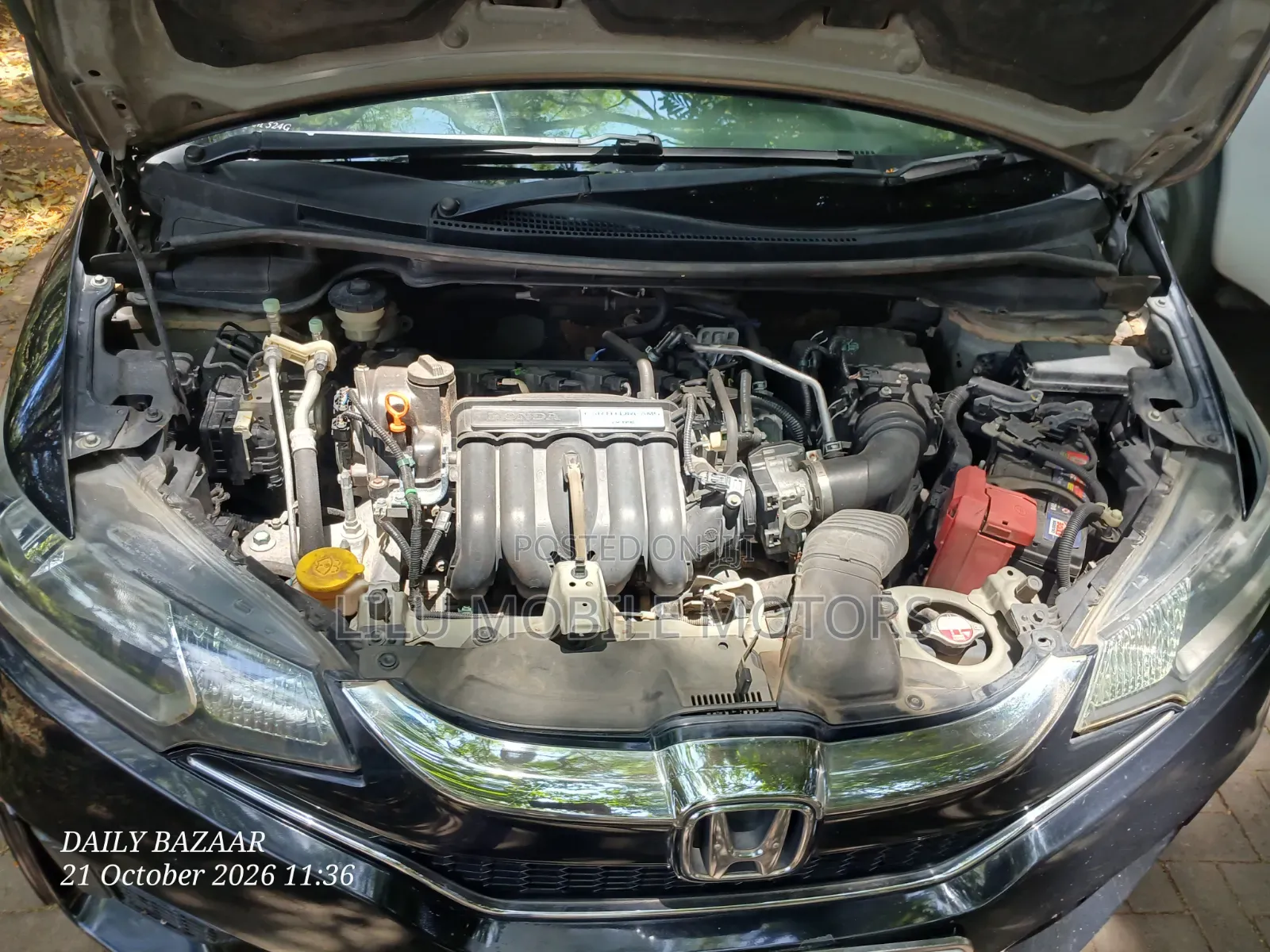Honda Fit 2016 Black