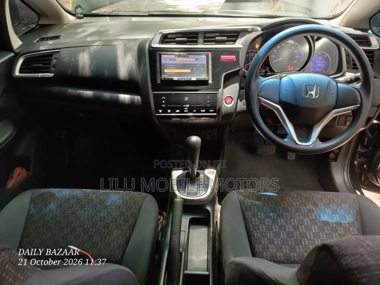 Honda Fit 2016 Black