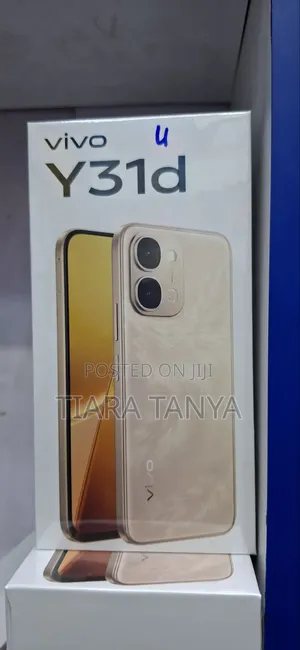 New Vivo Y31d 256 GB Black