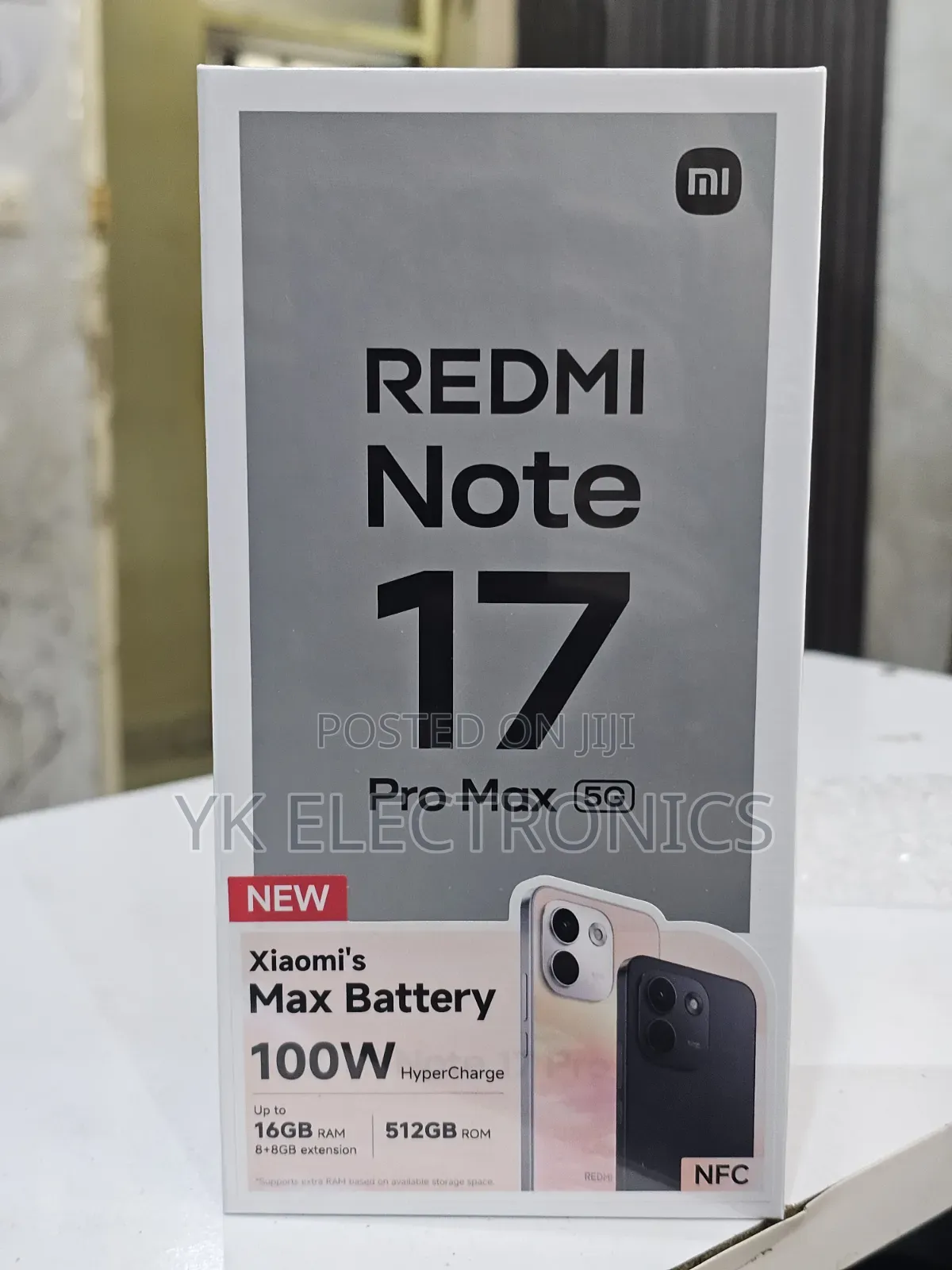 New Xiaomi Redmi Note 17 Pro Max 512 GB