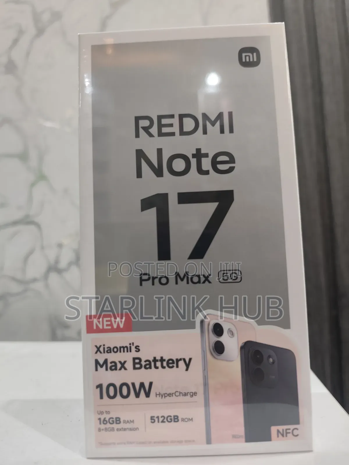 New Xiaomi Redmi Note 17 Pro Max 512 GB Purple