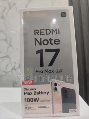 New Xiaomi Redmi Note 17 Pro Max 512 GB Purple