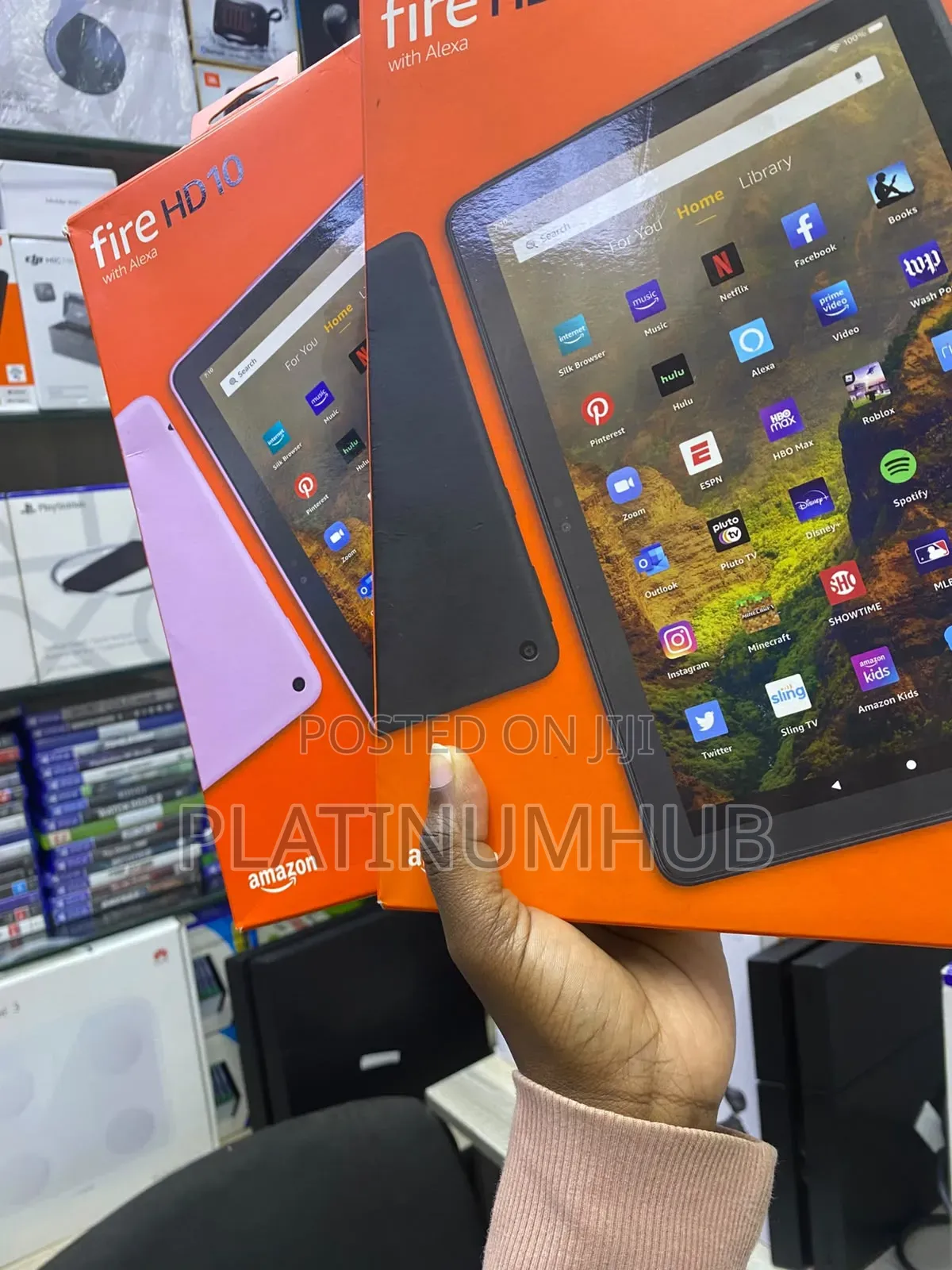 New Amazon Fire HD 10 (2021) 32 GB Purple