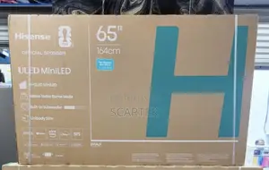 65-Inch Hisense ULED Mini-Led Smart TV.