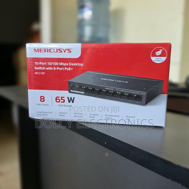 Mercusys Ms110p Desktop Switch - main view