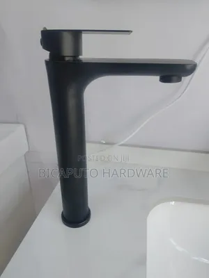 Basin Tap Mixer Long Black