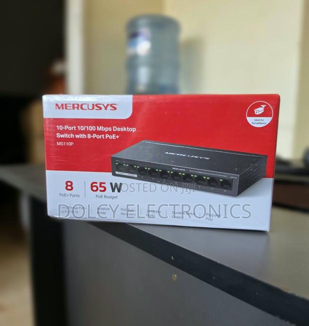 Mercusys Ms110p Desktop Switch - thumbnail 2