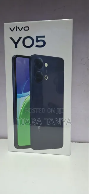 New Vivo Y05 64 GB Black