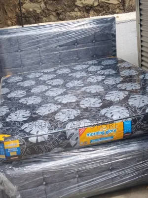 N 5 by 6, 8 Inches Morning Glory Quilted Mattress for a Spacious Bed