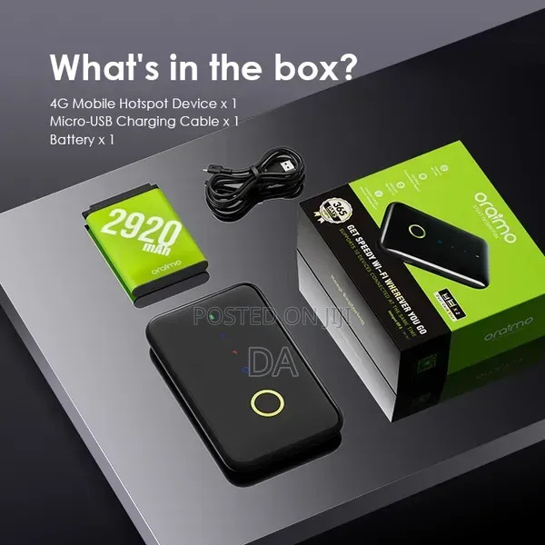Oraimo Mifi Hotspot Elf 2 150Mbps 4G Mobile Hotspot
