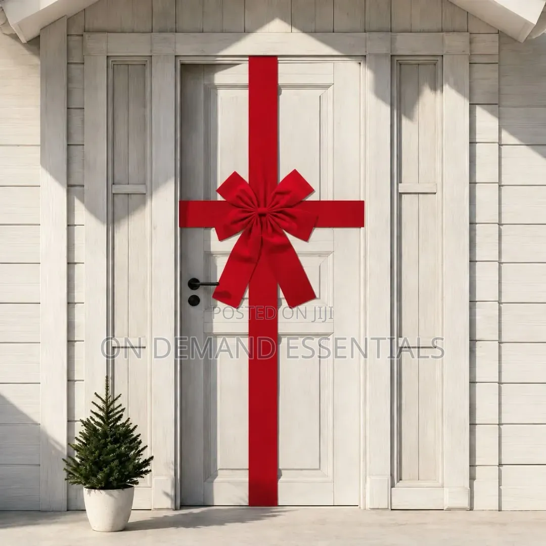 Large Door Hanging Bow Decoration