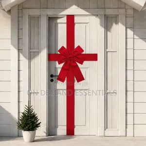 Large Door Hanging Bow Decoration