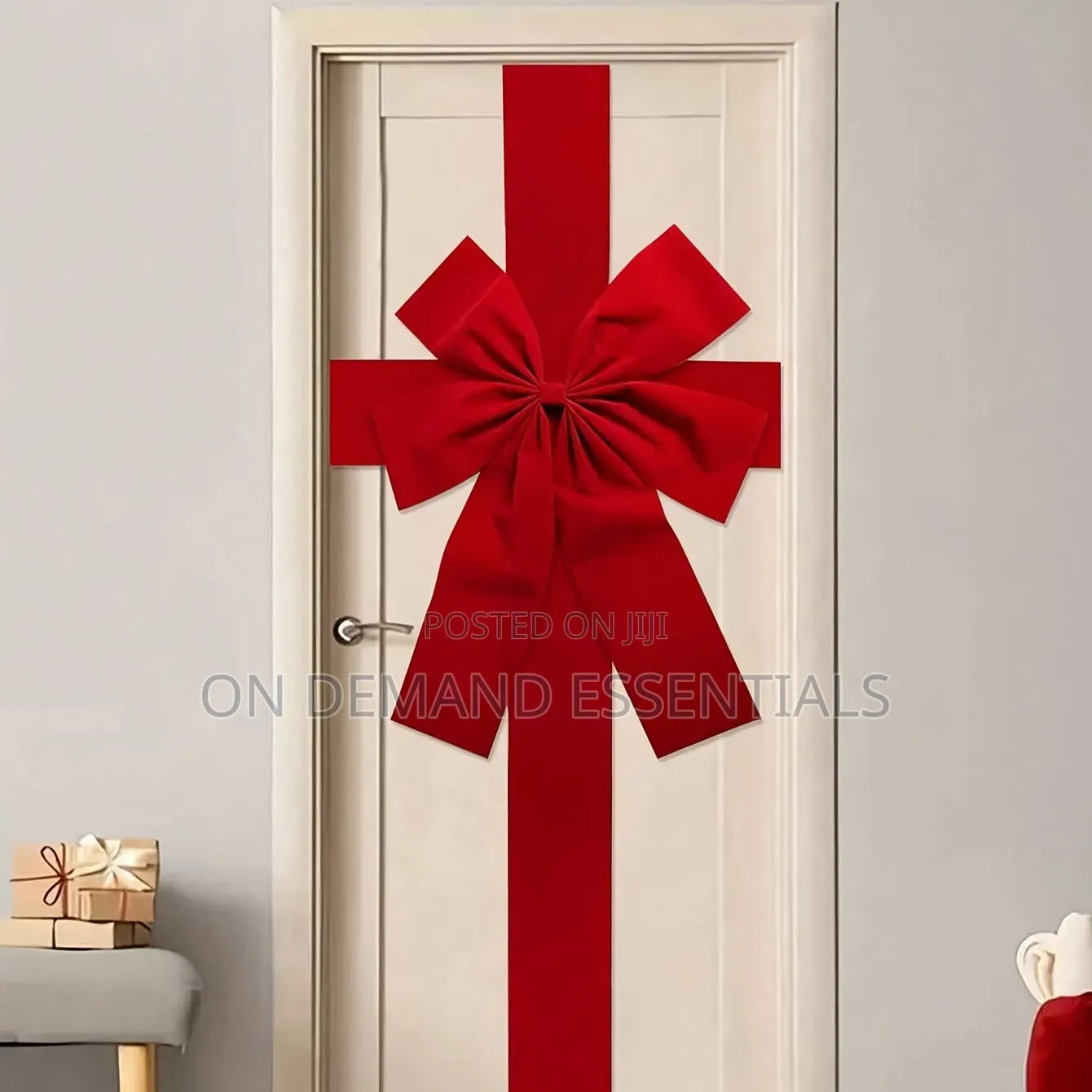 Large Door Hanging Bow Decoration