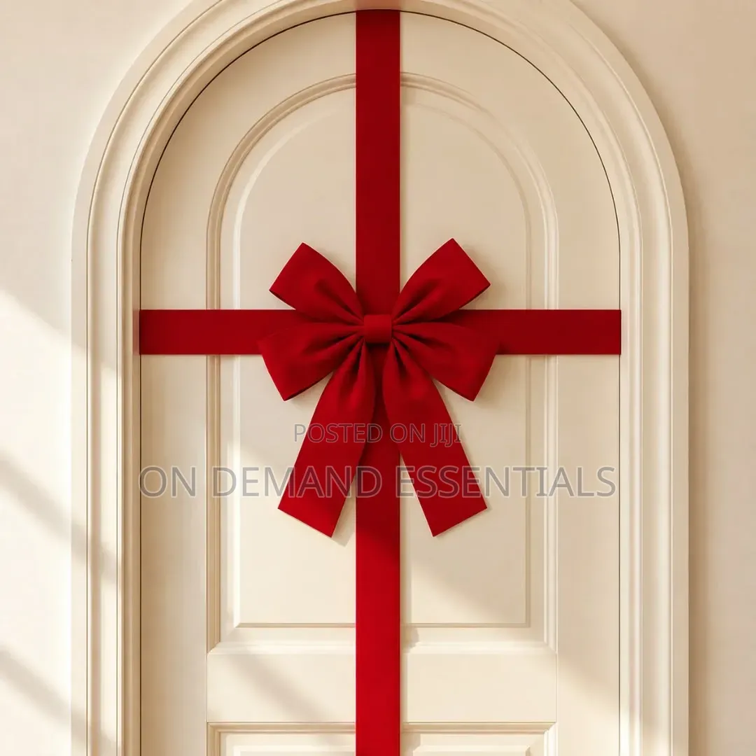 Large Door Hanging Bow Decoration