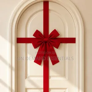 Large Door Hanging Bow Decoration