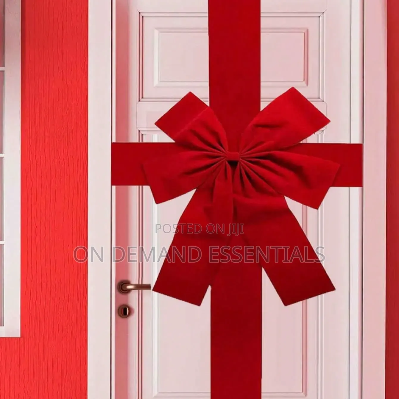 Large Door Hanging Bow Decoration