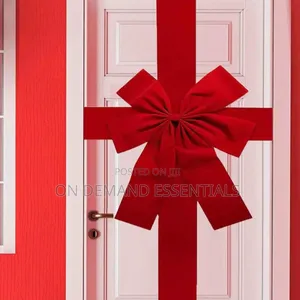 Large Door Hanging Bow Decoration