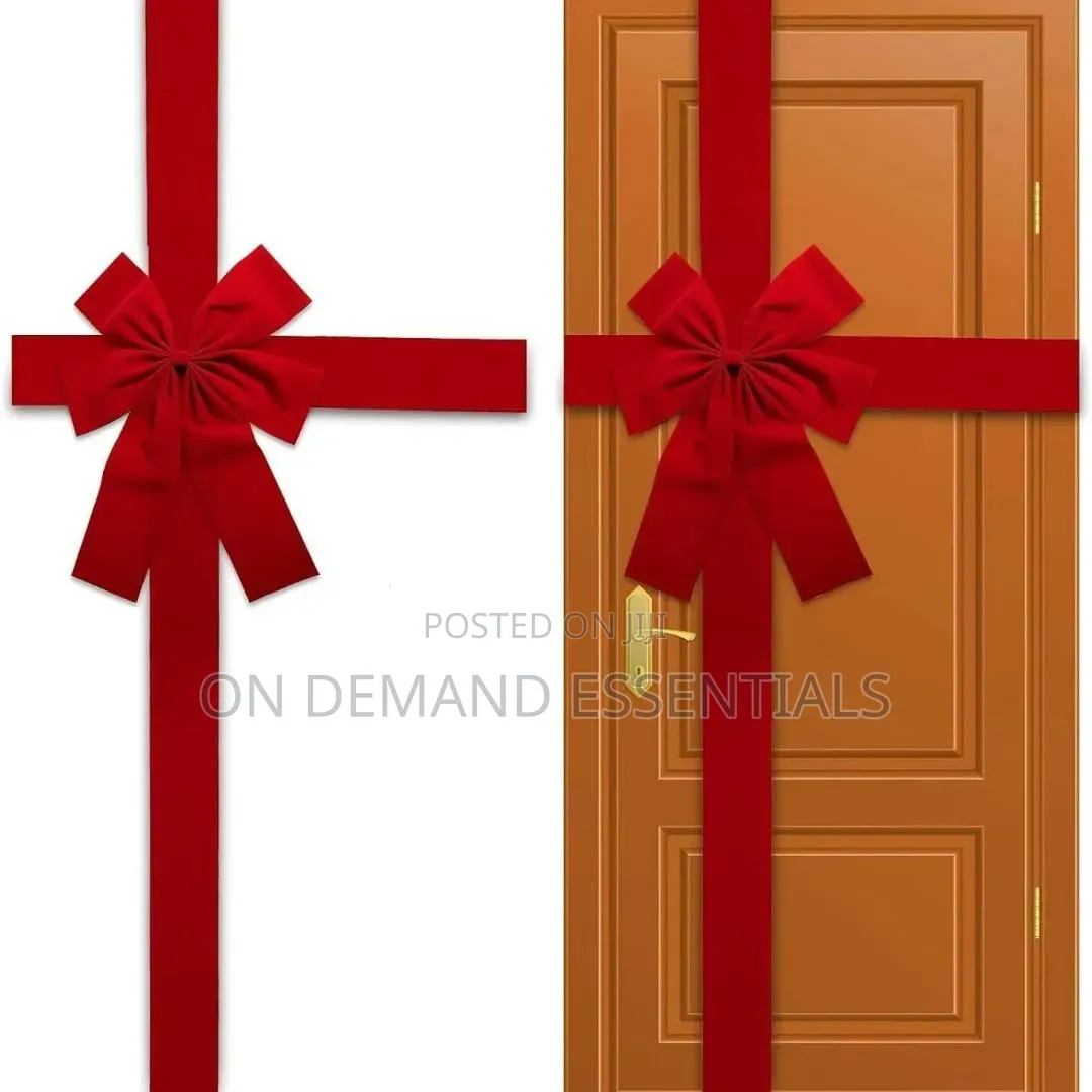 Large Door Hanging Bow Decoration