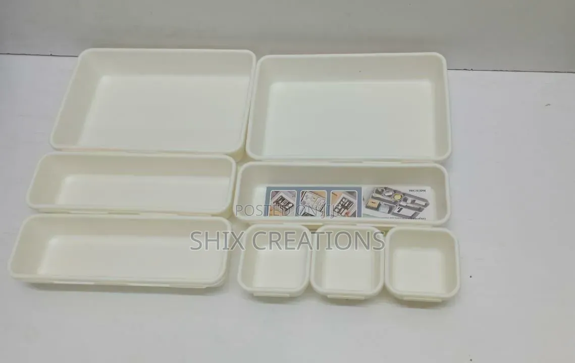 Multipurpose 8pcs Adjustable Cutlery Drawer Organizer ,