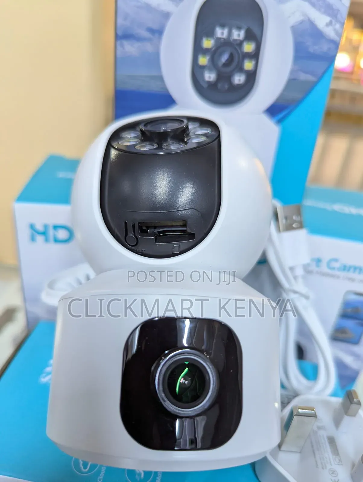 4G Dual Lens PTZ Camera SIM Card CCTV 360° Auto Tracking