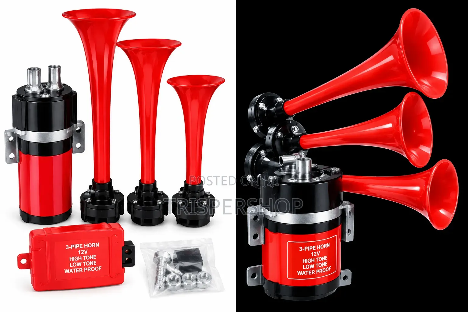 3-Pipe Horn 12V