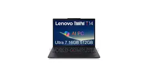 New Laptop Lenovo ThinkPad T14 16GB Intel Core Ultra 7 SSD 512GB