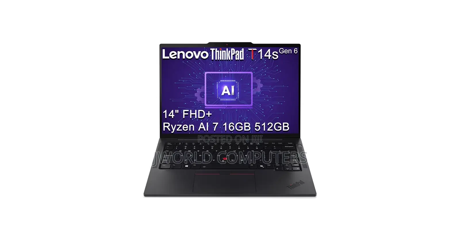 New Laptop Lenovo ThinkPad T14 16GB Intel Core Ultra 7 SSD 512GB