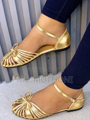 Chic, Low-Heel Strappy Cage Sandals :37-41