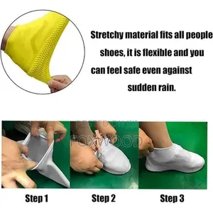 Elastic Stretching Silicone Shoe Cover Pair