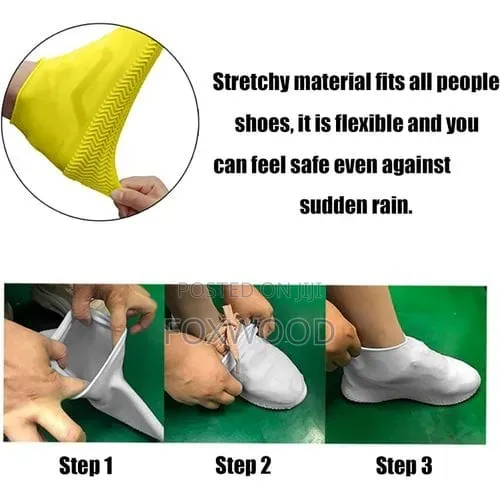 Elastic Stretching Silicone Shoe Cover Pair