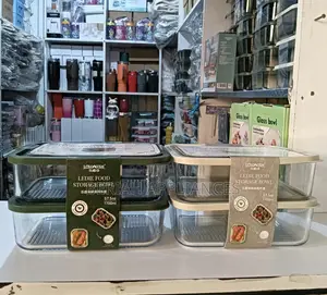1500ml Borosilicate Lunch Box