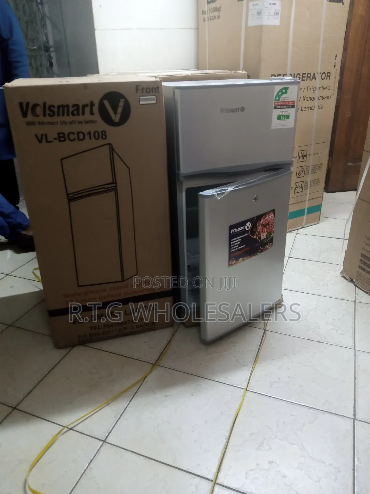 Volsmart 108L Energy-Efficient Home Refrigerator