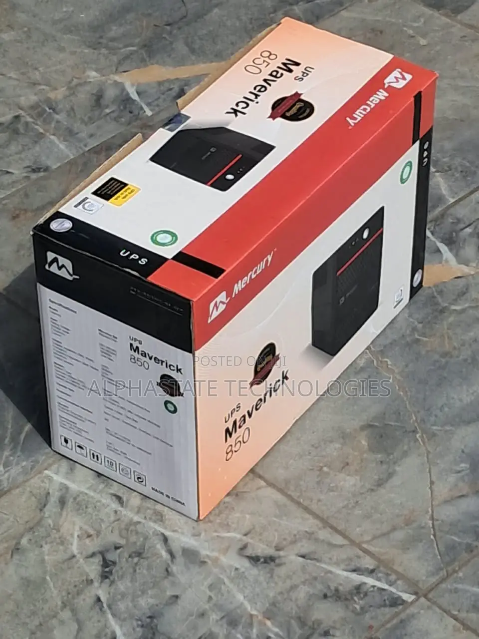 Mercury Maverick 850VA Emergency Power Backup System