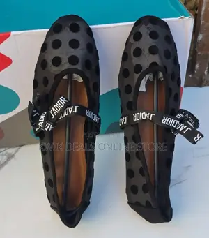 Ladies Shoes Polka Dot Ballet Shoe