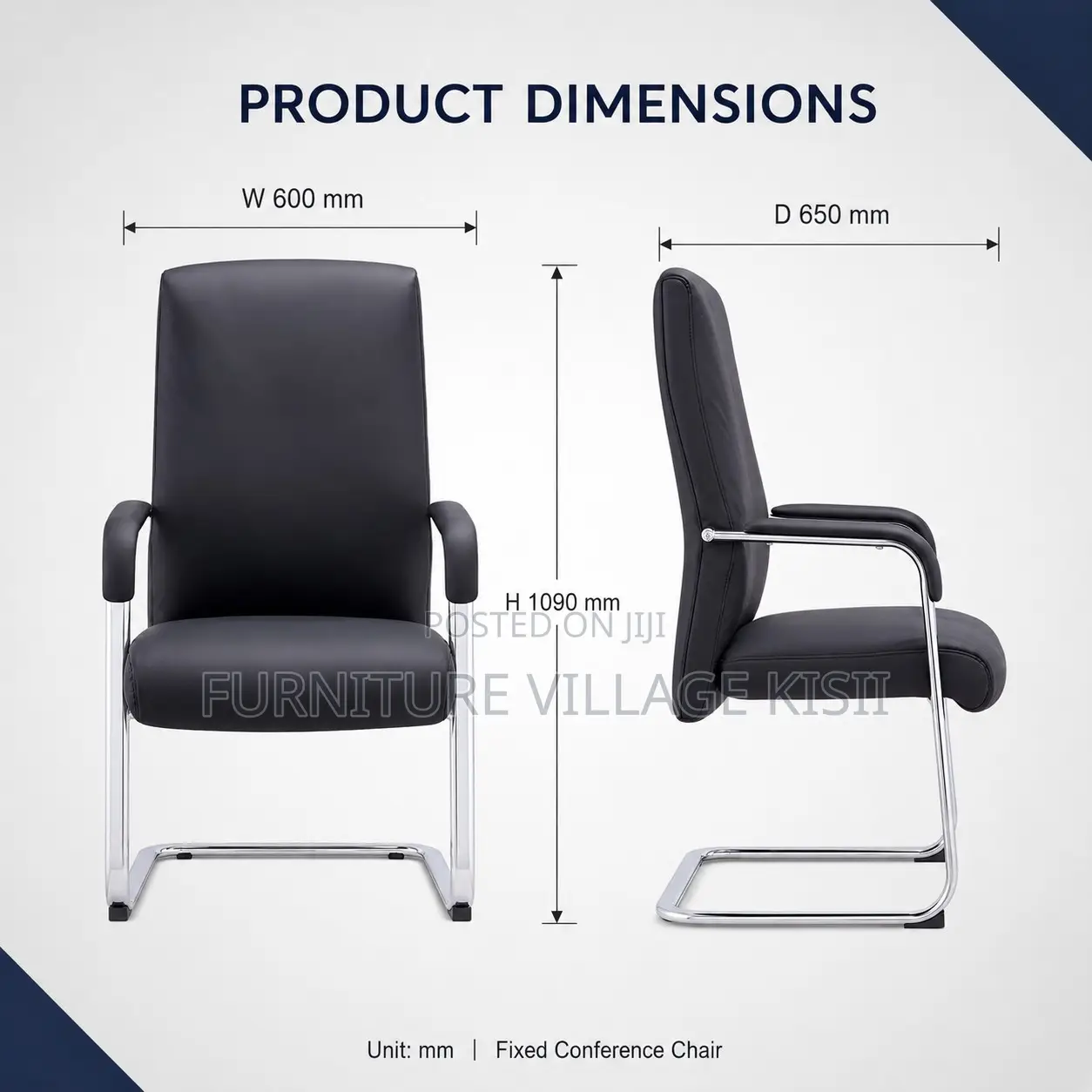 Executive Office Conference Leather Chair