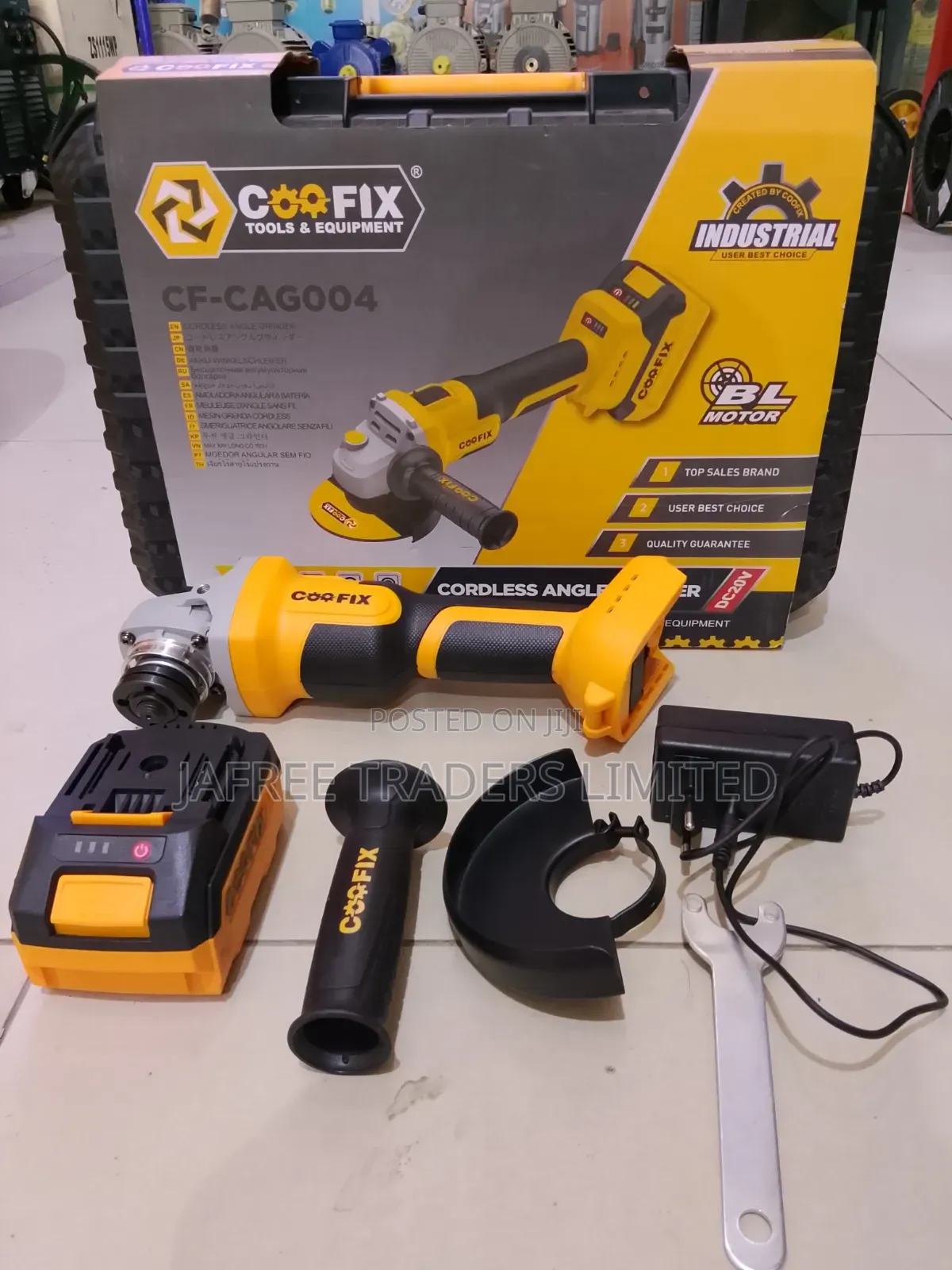 Cordless Angle Grinder