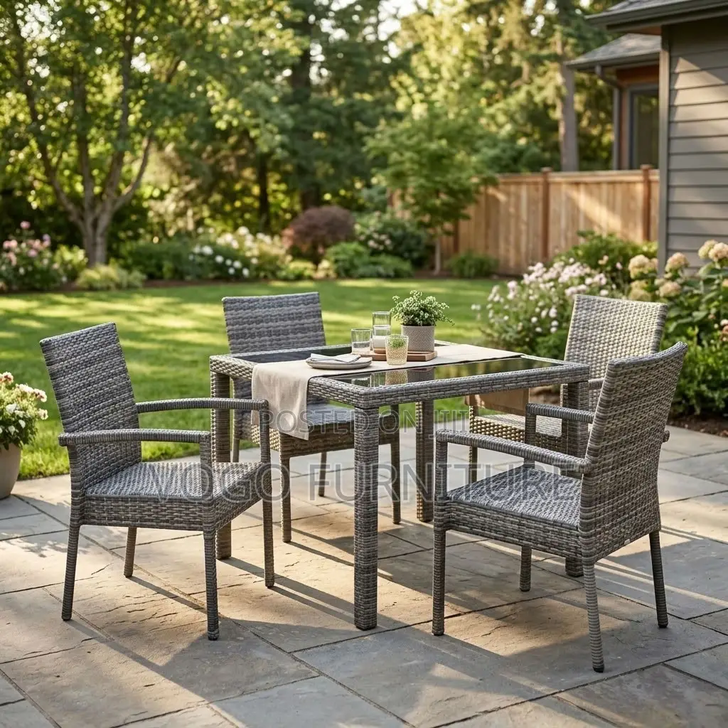 Rattan Set; 4-Seater Rattan Set