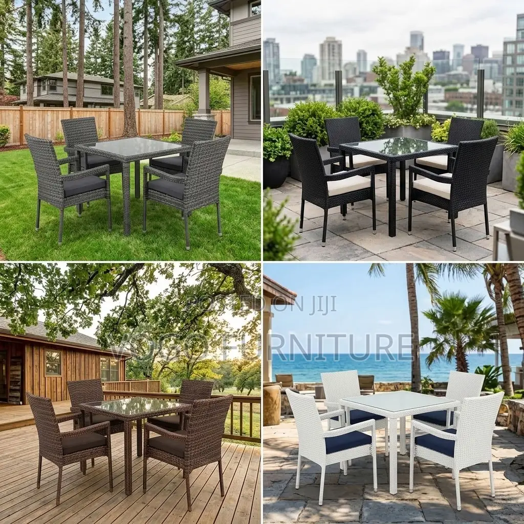 Rattan Set; 4-Seater Rattan Set