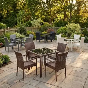 Rattan Set; 4-Seater Rattan Set